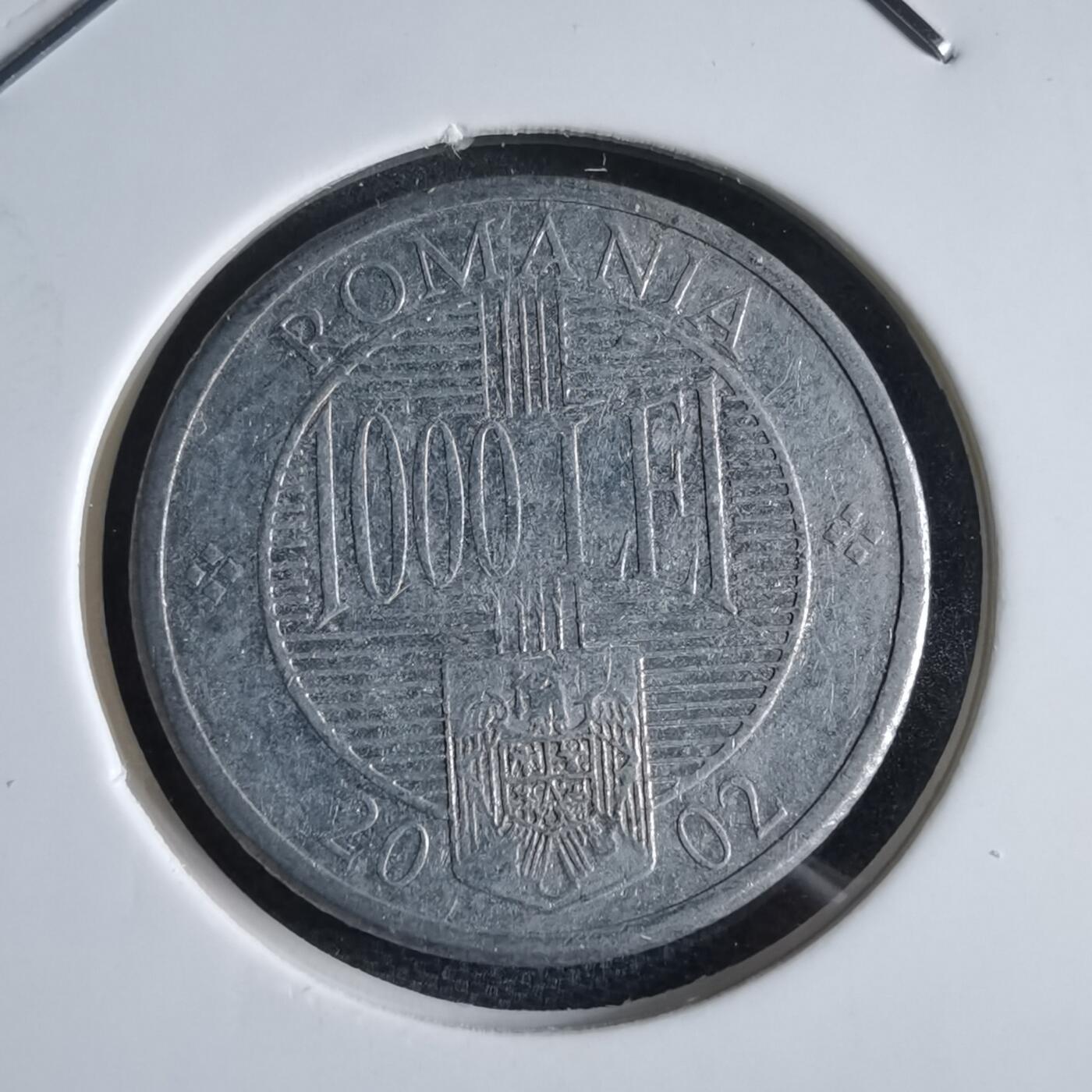 沼泽如烟--第969场 罗马尼亚2002年1000列伊