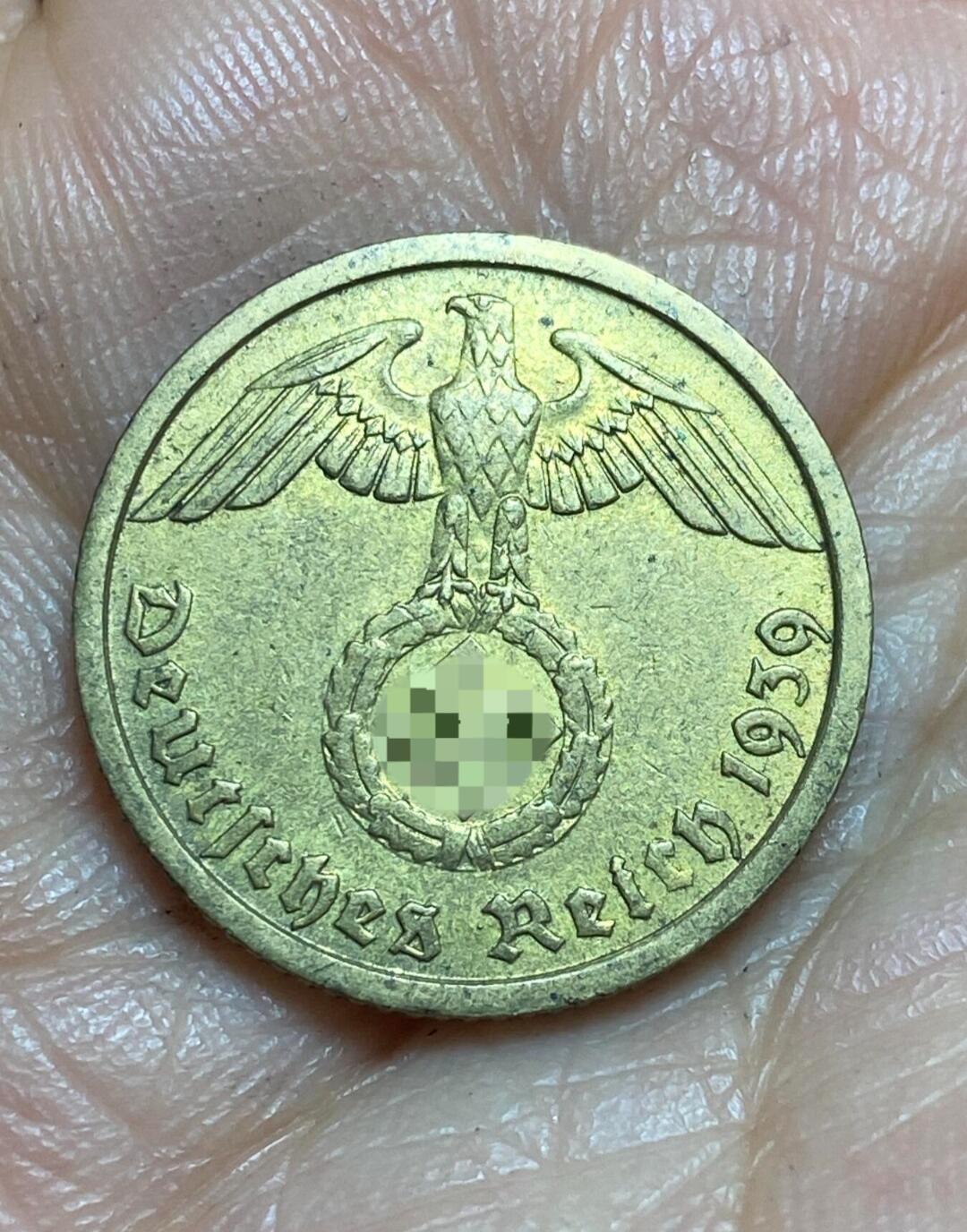 2026年第十三场(总第一百八十二场）外国好品散币场(免佣金) 德意志第三帝国1939年10芬尼(J标，汉堡造)