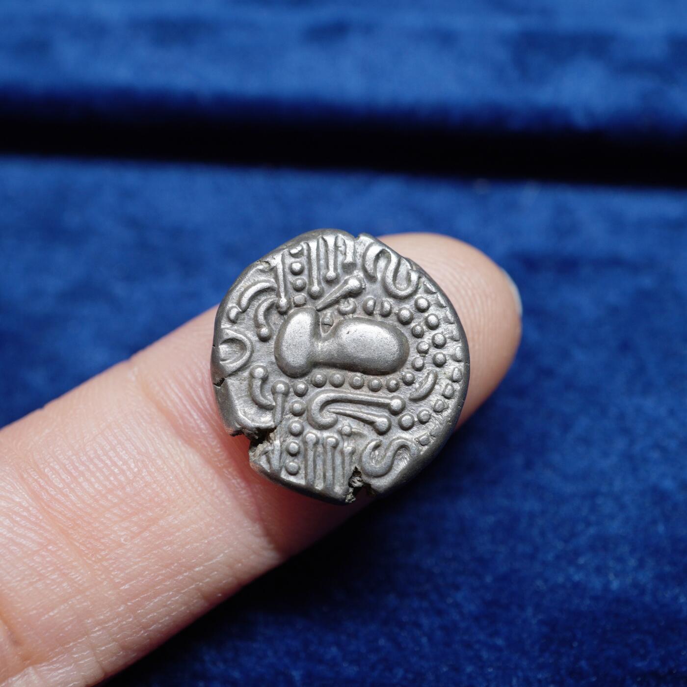 琋语集藏2026年02月欧洲古典打制币拍卖 印度-古吉拉特查拉健王朝银币