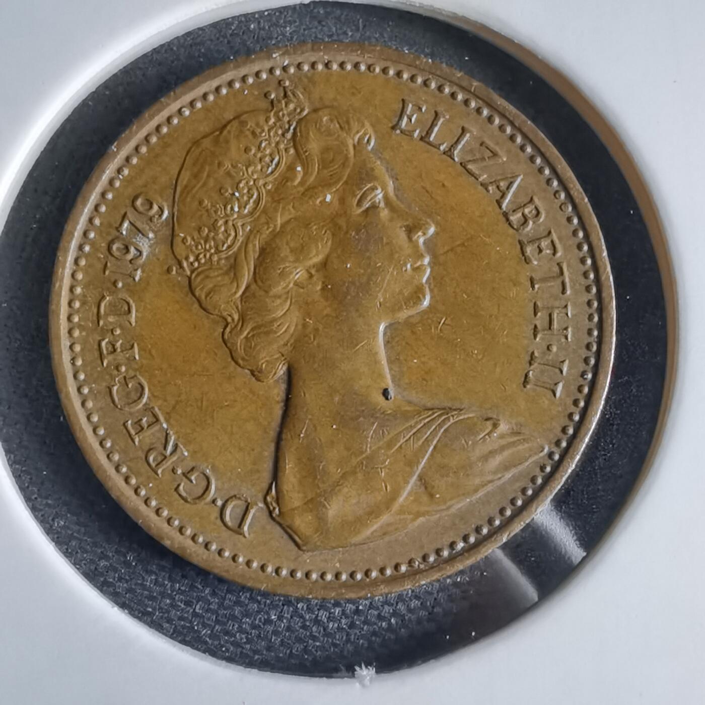 沼泽如烟--第969场 英国1979年1便士