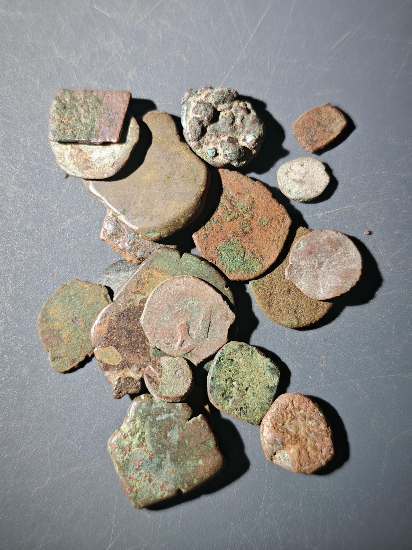 110期新疆红钱粟特钱币丝路钱币专场 E11丝路铜币