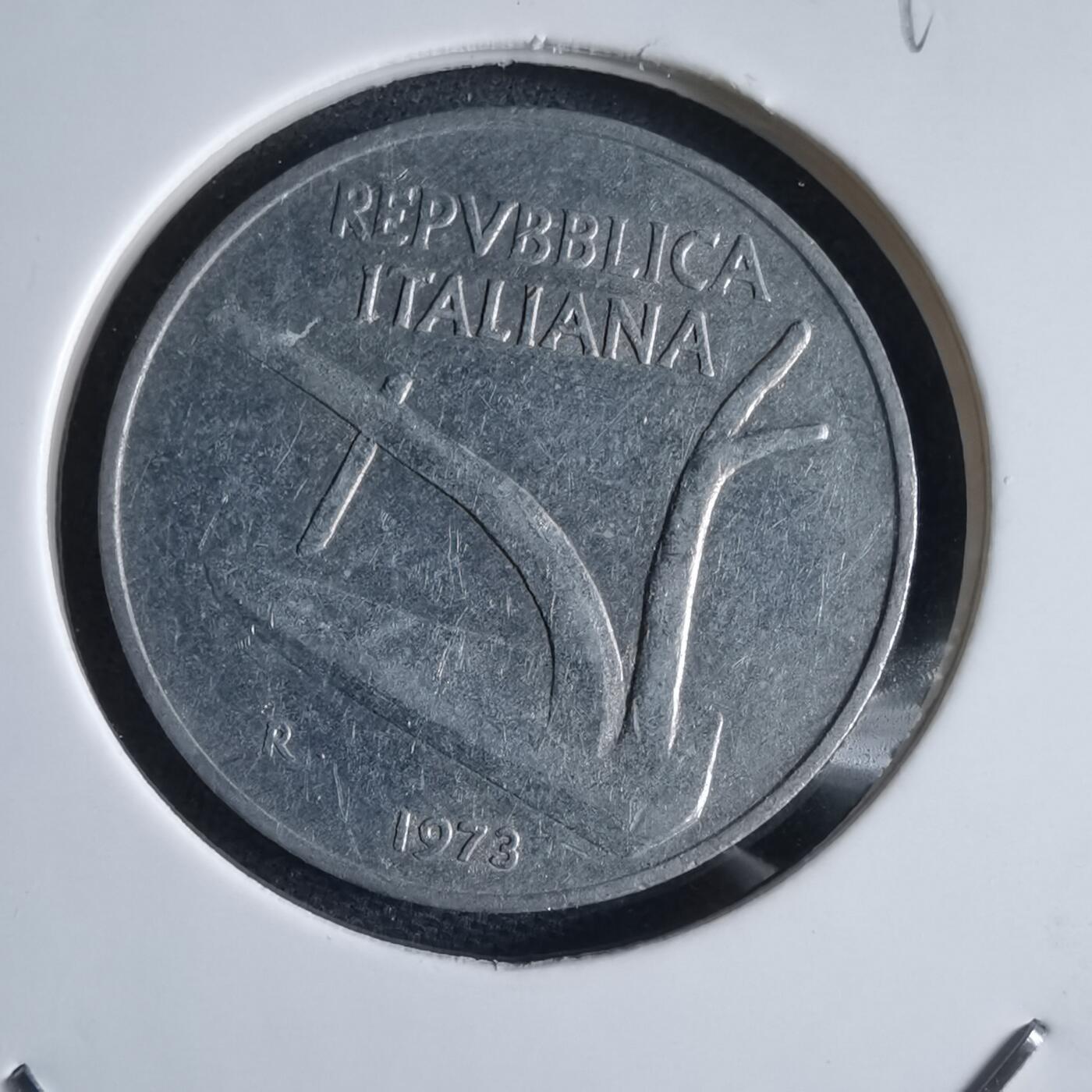 沼泽如烟--第969场 意大利1973年10里拉