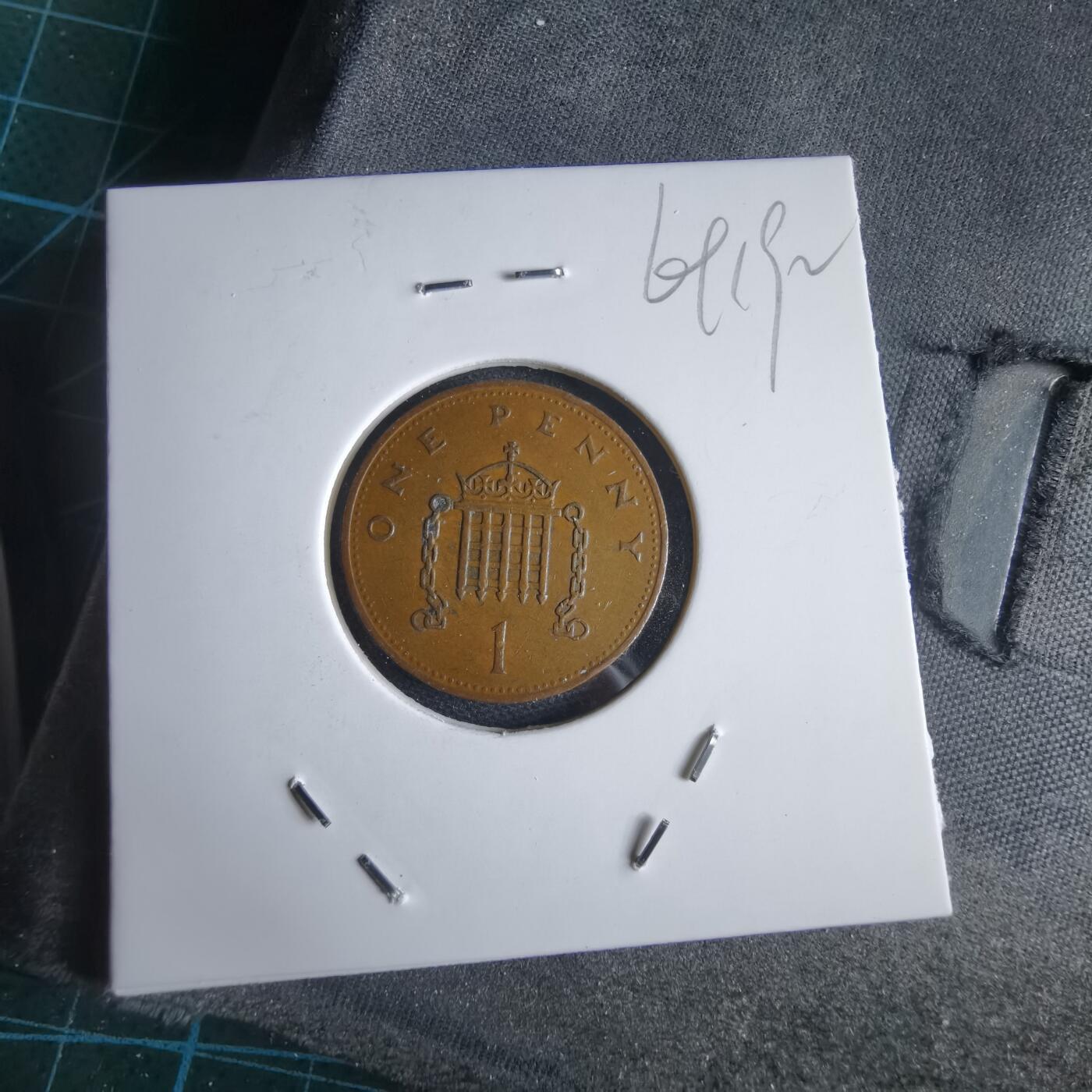 沼泽如烟--第969场 英国1984年1便士