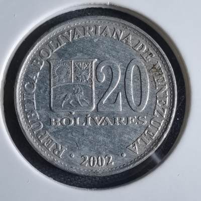 沼泽如烟--第969场 - 委内瑞拉2002年20玻利瓦尔