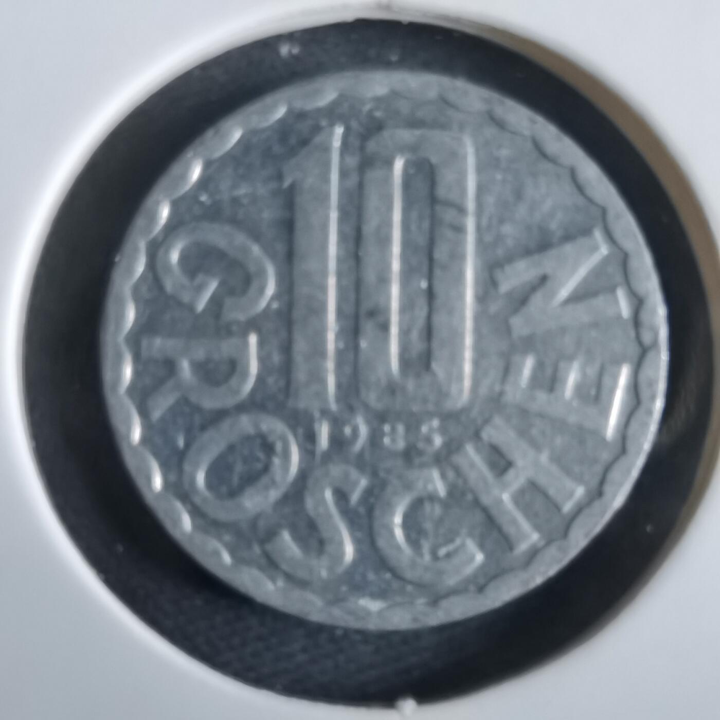 沼泽如烟--第969场 奥地利1985年10格罗申