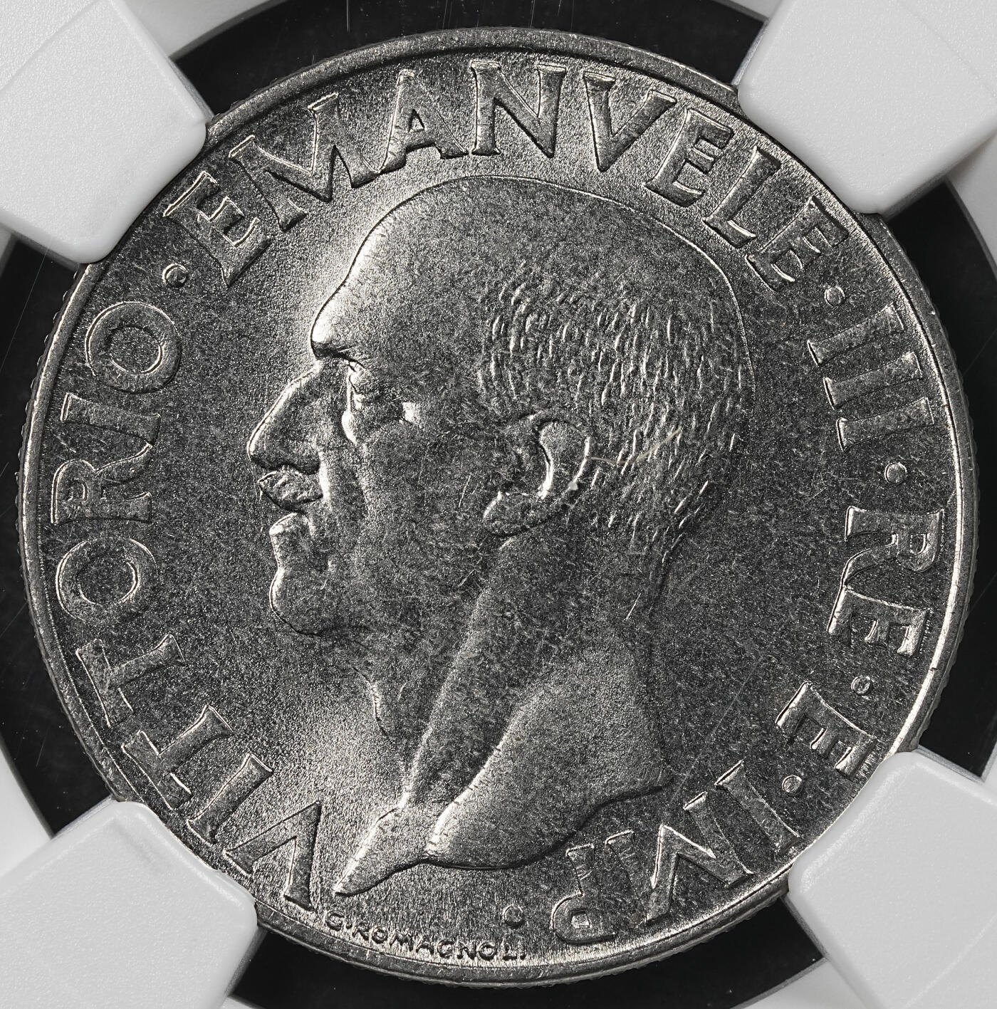 修遠堂世界钱币第102期 NGC MS66 1942年意大利1里拉 冠军分