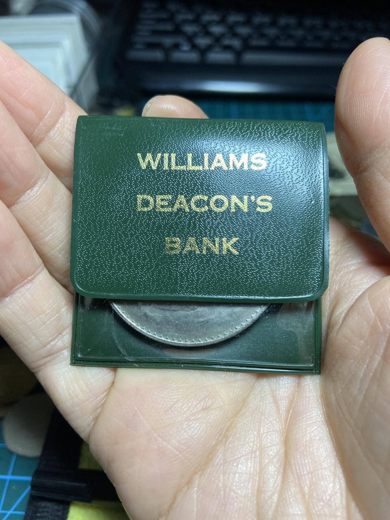 2026年第十四场(总第一百八十三场）外国好品散币场(免佣金) 威廉姆斯·迪肯银行原装全新–英国🇬🇧1965年1克朗(丘吉尔逝世纪念币)