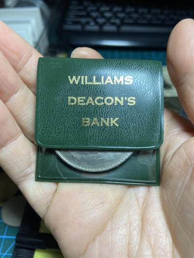 2026年第十四场(总第一百八十三场）外国好品散币场(免佣金) - 威廉姆斯·迪肯银行原装全新–英国🇬🇧1965年1克朗(丘吉尔逝世纪念币)