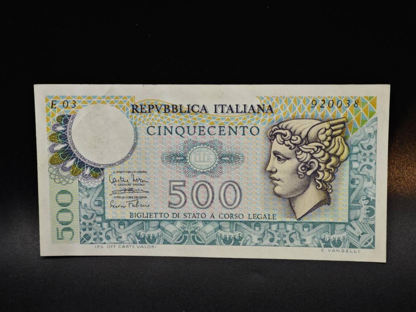 【淘币小摊】限时拍第八百五十二拍  无佣金福利纸币场  满百包邮可预留两周  周一统一发货  意大利500里拉纸币