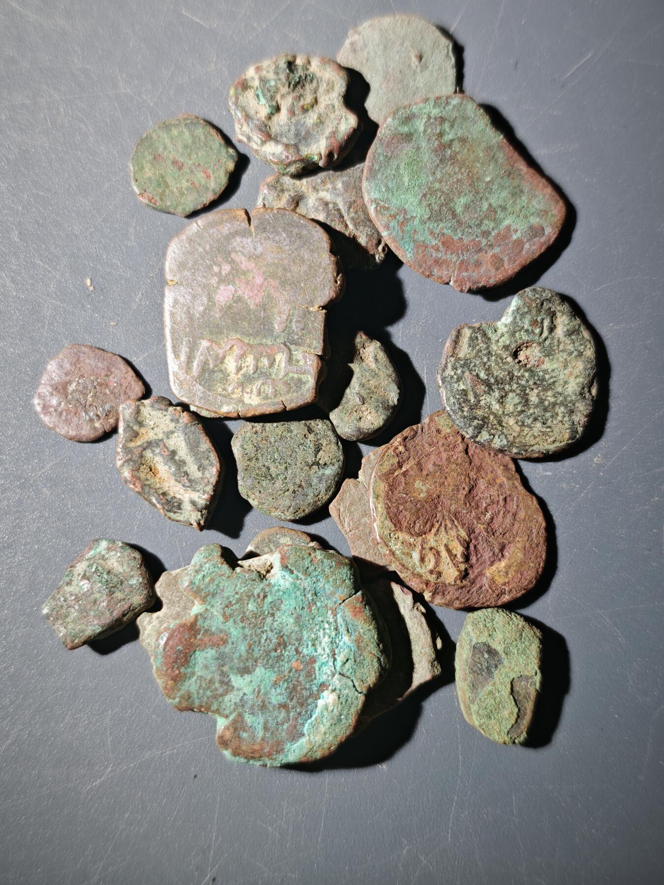 110期新疆红钱粟特钱币丝路钱币专场 E4丝路铜币