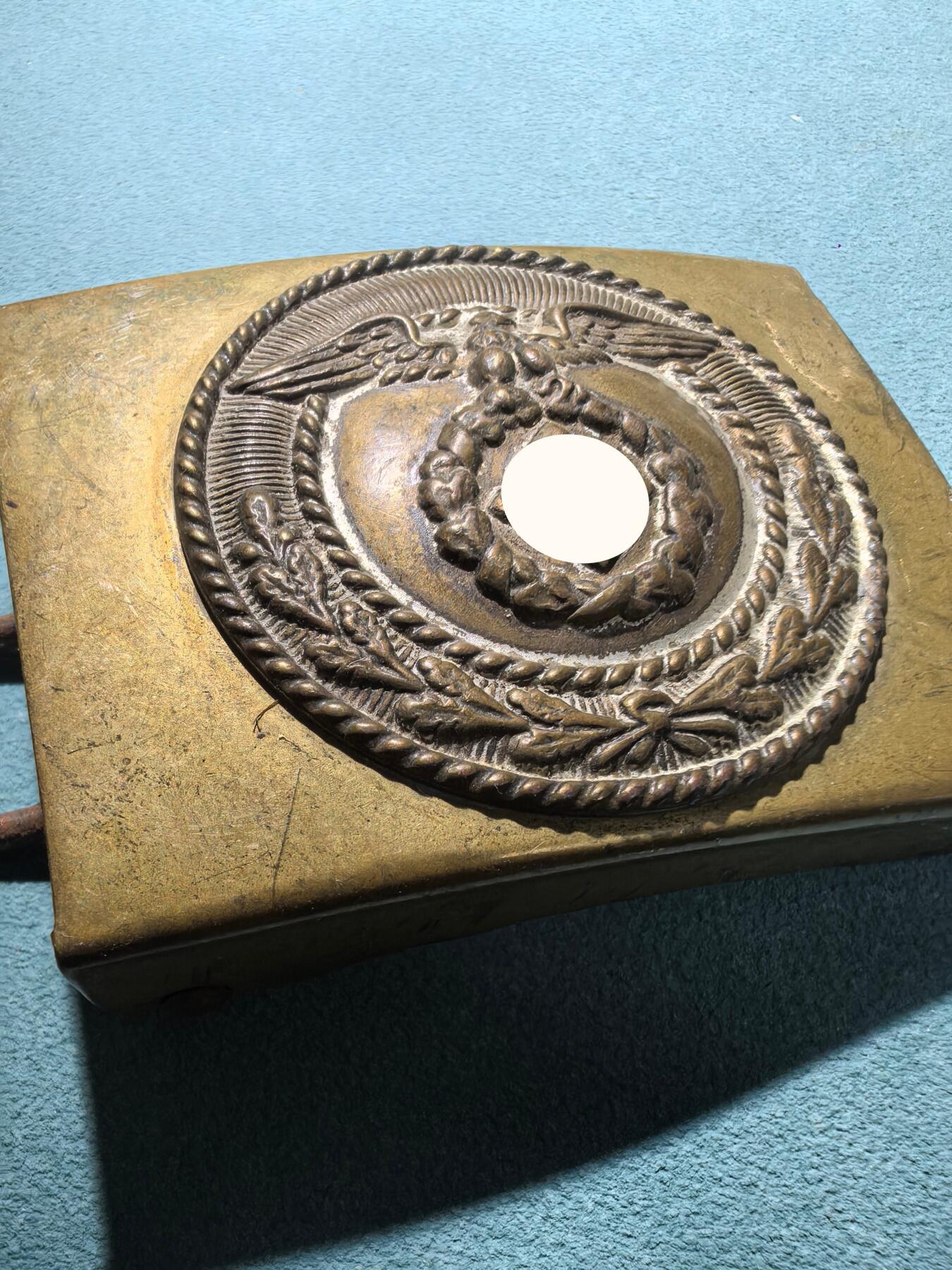 盛世勋华——号角文化勋章邮票专场拍卖第301期 德国（1939）冲锋队（SA）早期铜质皮带扣 市场价200欧参见图五