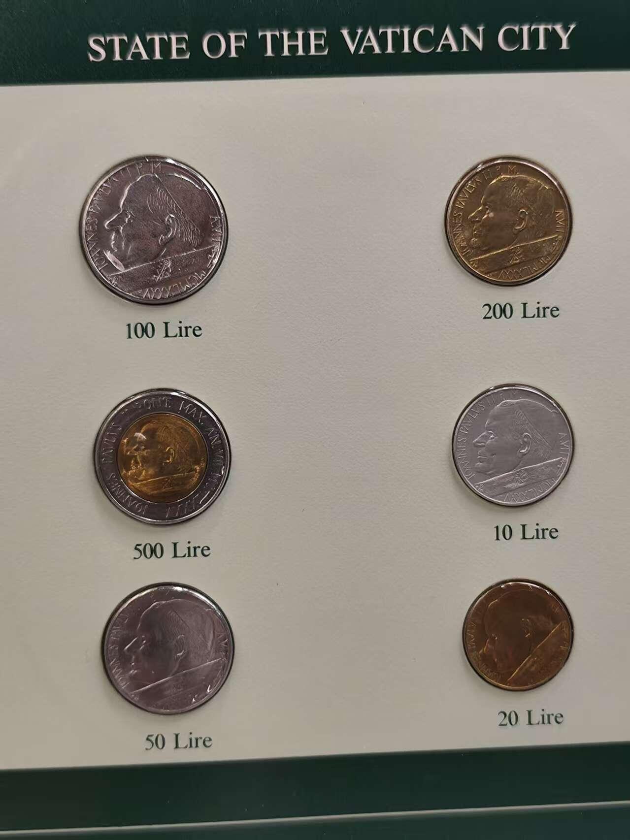 G&W世界散币，银币处理专场（第44场） 富兰克林-梵蒂冈6枚套