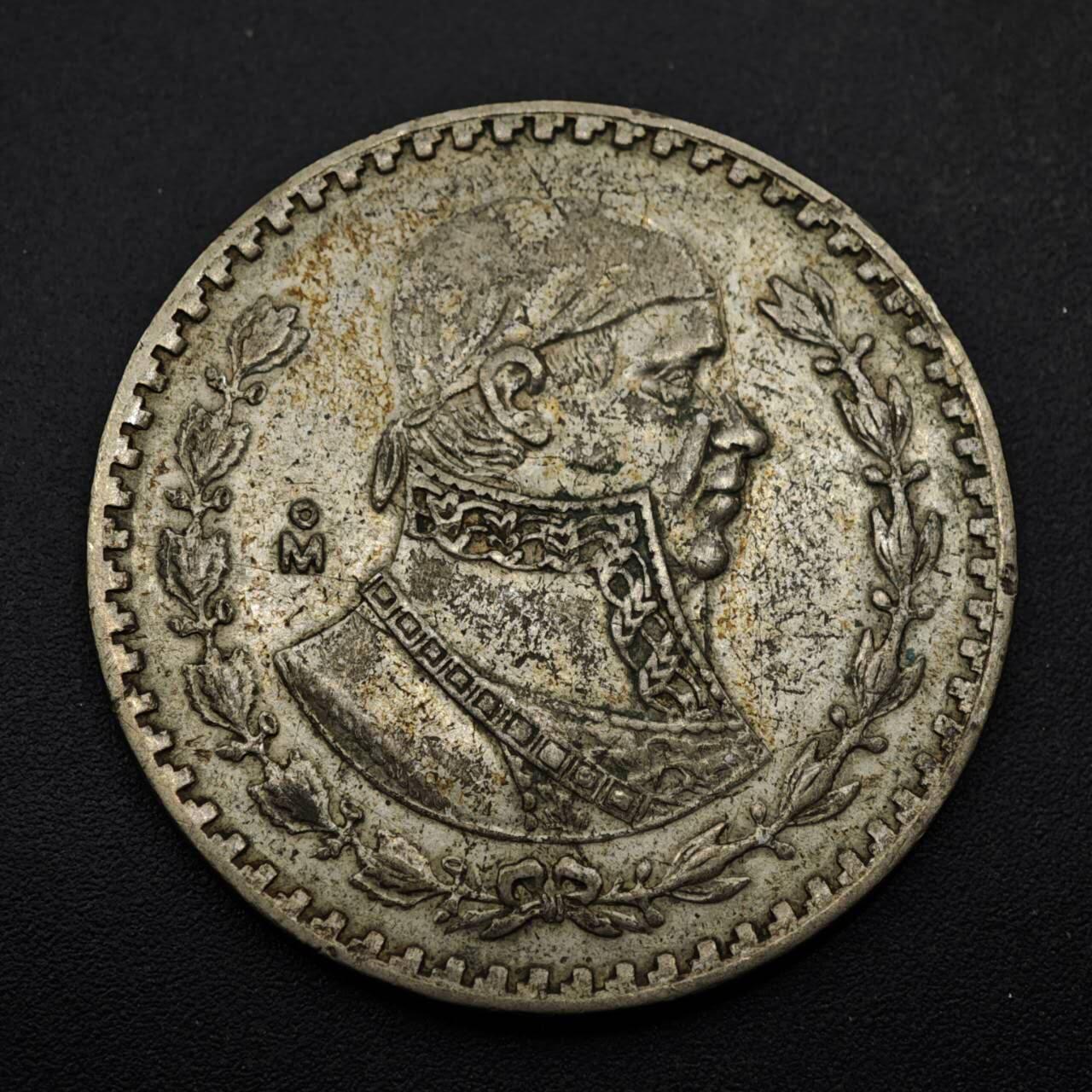 【淘币小摊】实时拍第八百五十三拍   散币银币场   满百包邮可预留二周 每周一统一发货   墨西哥1961年一比索低银币