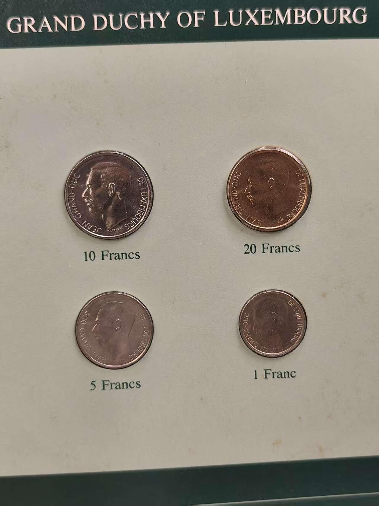 G&W世界散币，银币处理专场（第44场） 富兰克林-卢森堡4枚套