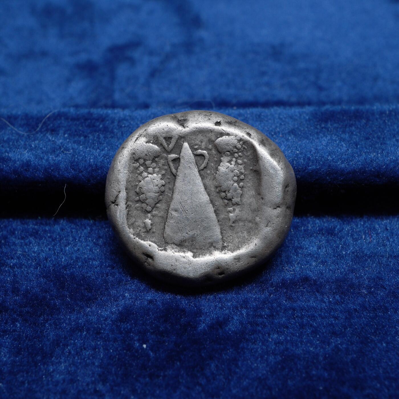 琋语集藏2026年02月欧洲古典打制币拍卖 古希腊彩虹和信使女神伊利斯与圣石1斯塔特银币