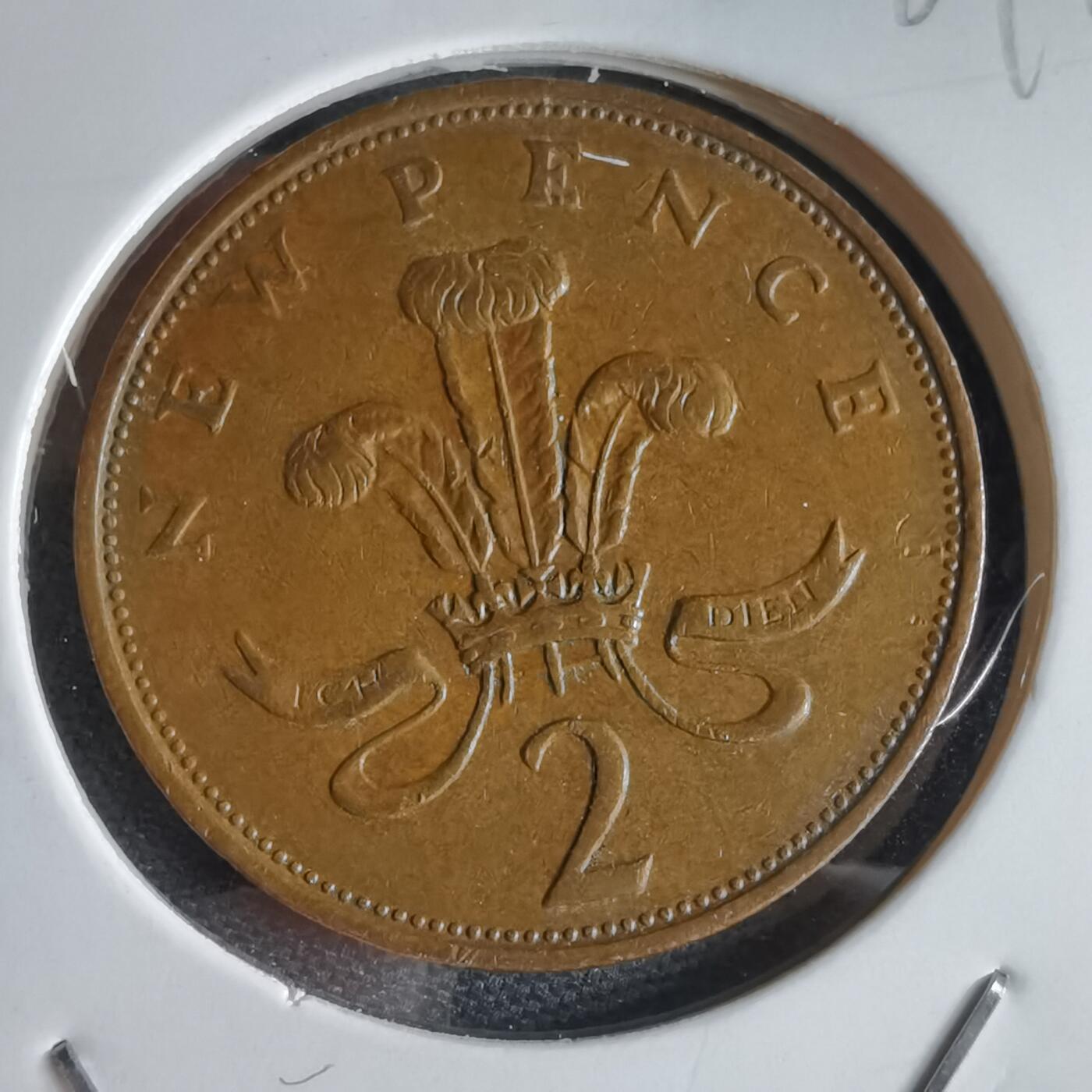 沼泽如烟--第969场 英国1975年2便士