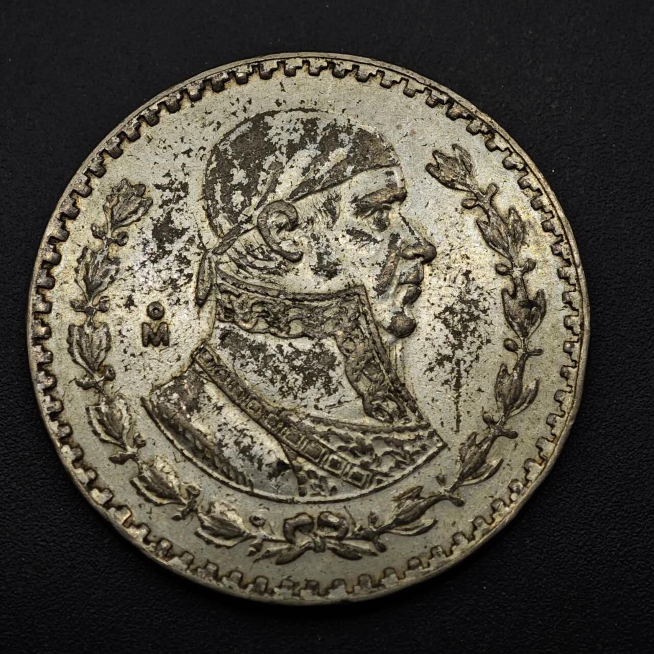 【淘币小摊】实时拍第八百五十三拍   散币银币场   满百包邮可预留二周 每周一统一发货   墨西哥1960年一比索低银币