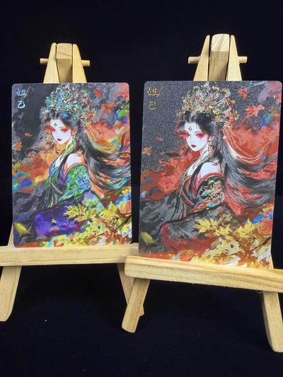 奇点卡牌 妲己 原色 ➕异色粗闪 2张  - 奇点卡牌 妲己 原色 ➕异色粗闪 2张 