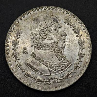 【淘币小摊】实时拍第八百五十三拍   散币银币场   满百包邮可预留二周 每周一统一发货   - 墨西哥1967年一比索低银币