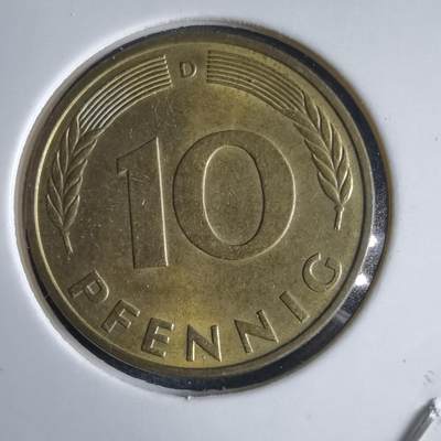 沼泽如烟--第969场 - 德国1981年10芬尼