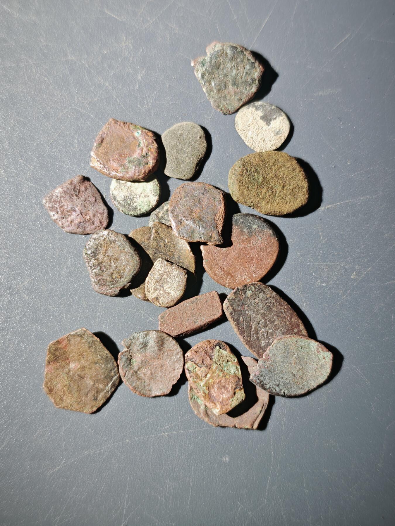 110期新疆红钱粟特钱币丝路钱币专场 E19丝路铜币