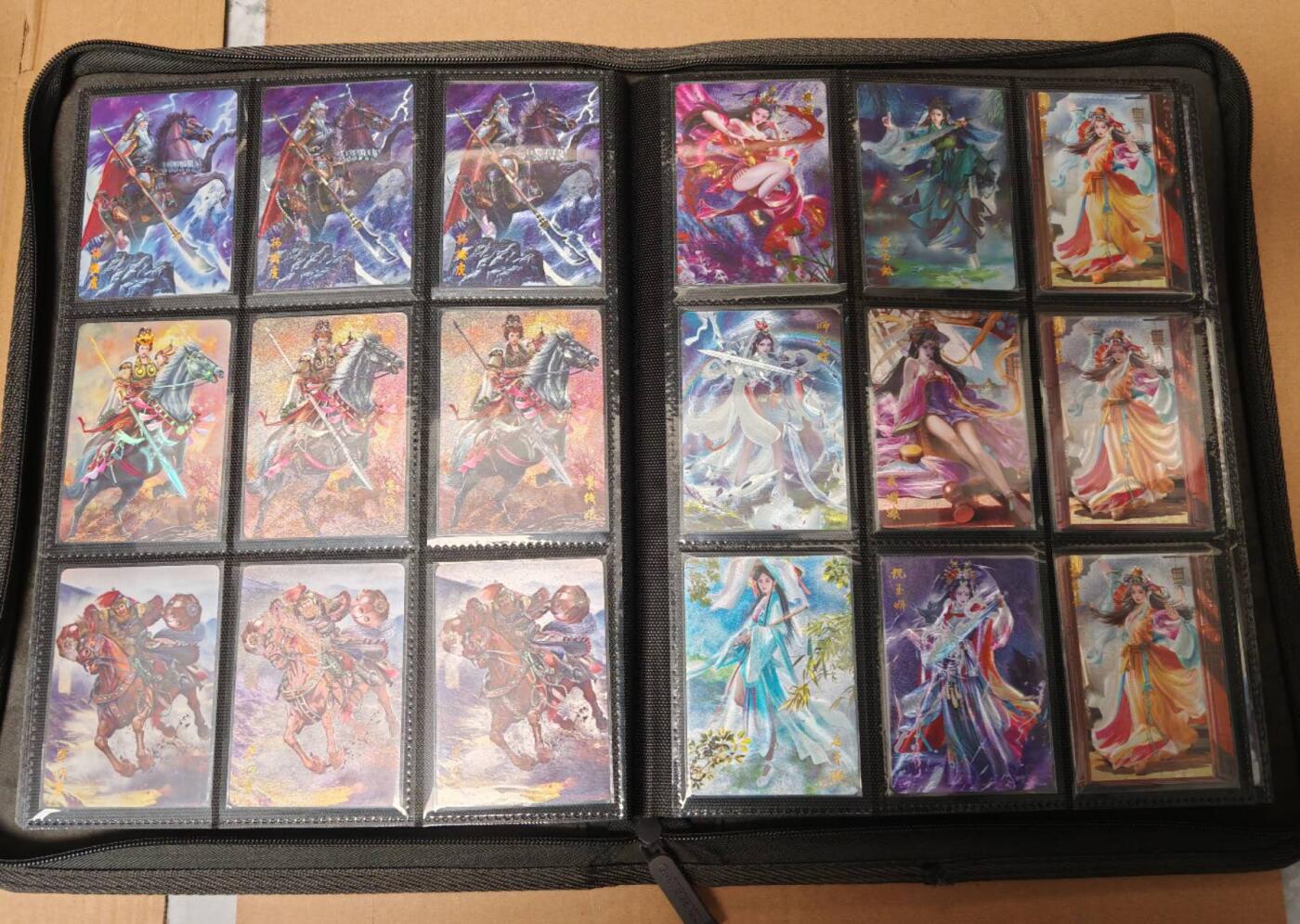 趣卡卡拍No.23期（无佣金免手续费，分享成交有奖） 【三工艺】燎原卡牌-胡子怪兽 隋唐演义 金彩+半粗+全粗+特卡（具体数量见图）（不含卡册）