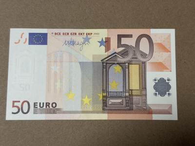 【礼羽收藏】🌏世界钱币拍卖第121期 - 02年三签50欧全新unc品相