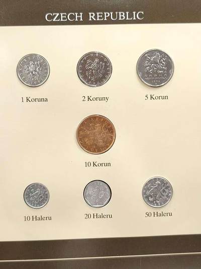 G&W世界散币，银币处理专场（第44场） - 富兰克林-捷克7枚套