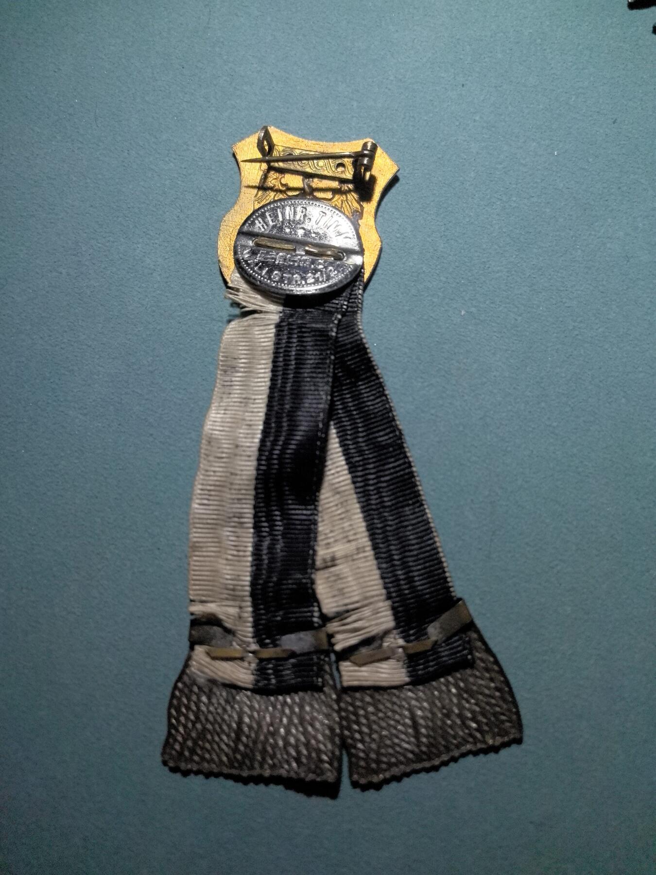 盛世勋华——号角文化勋章邮票专场拍卖第301期 德国（一战）普鲁士战争协会荣誉证章 带厂标