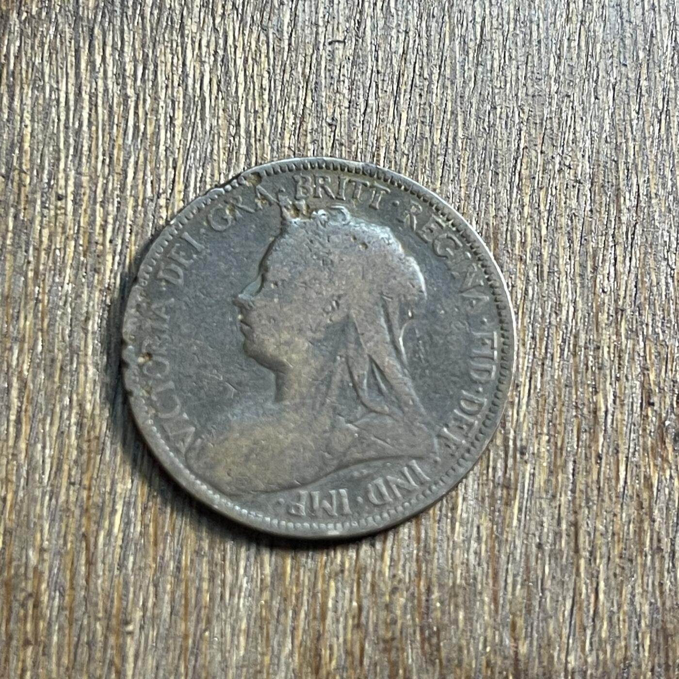 【春节前最后一拍，下一场3.3号】★第139场★散币场。不寄存，30包邮。不满30元，支付5元运费。《接受代拍 代送NGC评级》 14【无寄存】1898 维多利亚 披纱 半便士 铜币