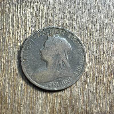 【春节前最后一拍，下一场3.3号】★第139场★散币场。不寄存，30包邮。不满30元，支付5元运费。《接受代拍 代送NGC评级》 - 14【无寄存】1898 维多利亚 披纱 半便士 铜币