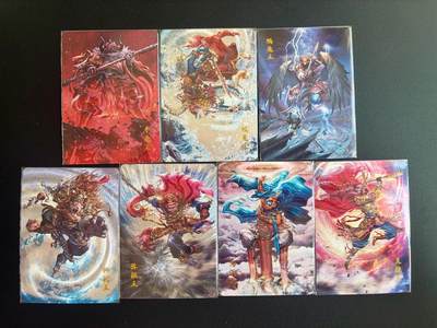 NO.22 好又多金牌大场，年前倒数第3期！每周一站式配齐，方便凑单！（周6晚9点截拍，卖家送拍0抽成！） - 百里卡牌 荡寇志特卡 七大圣 半粗7张