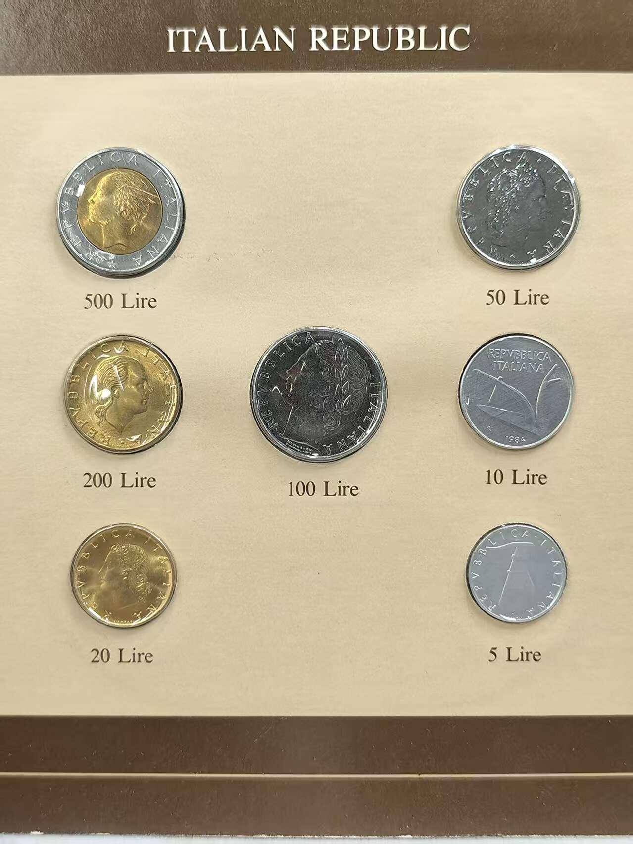 G&W世界散币，银币处理专场（第44场） 富兰克林-意大利7枚套