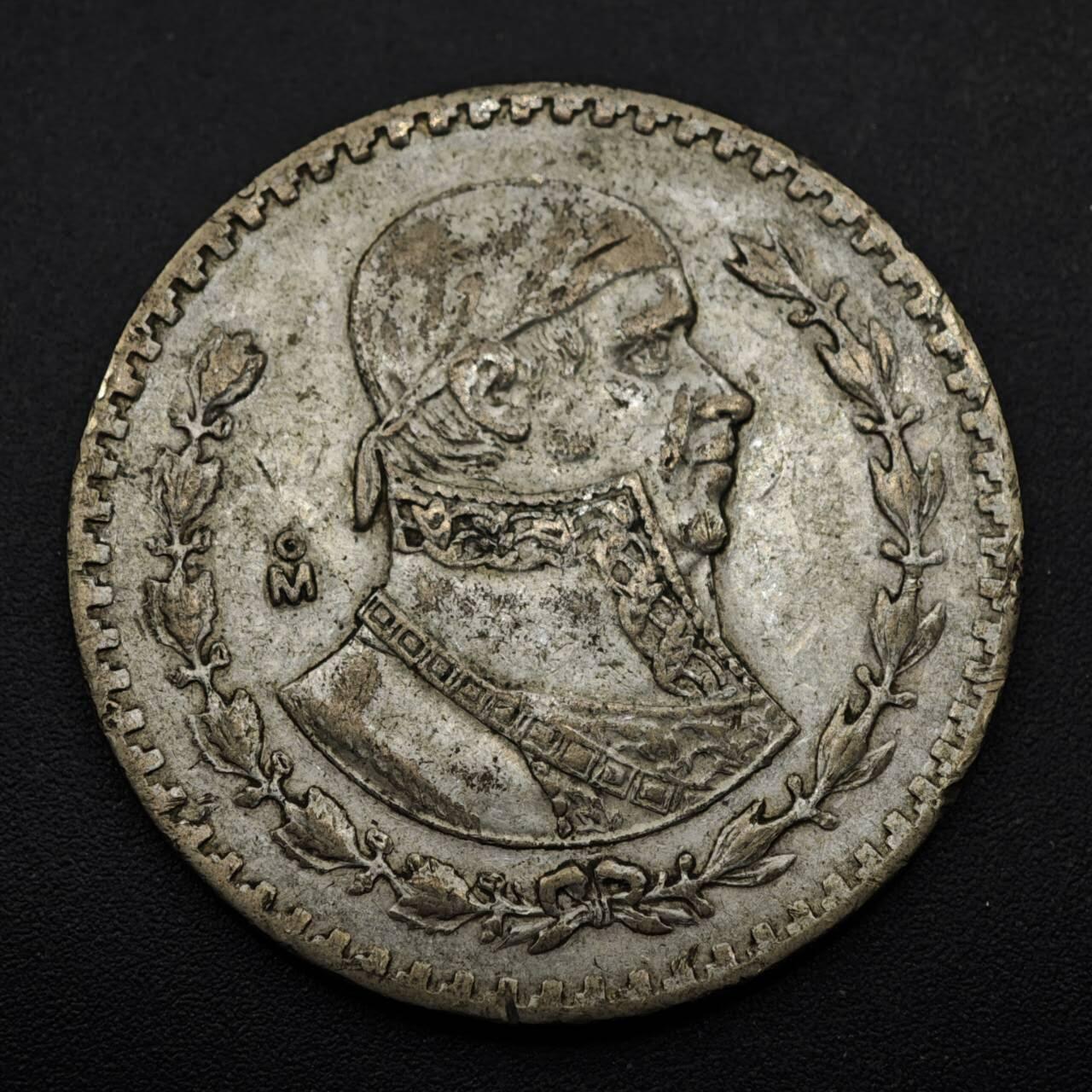 【淘币小摊】实时拍第八百五十三拍   散币银币场   满百包邮可预留二周 每周一统一发货   墨西哥1964年一比索低银币