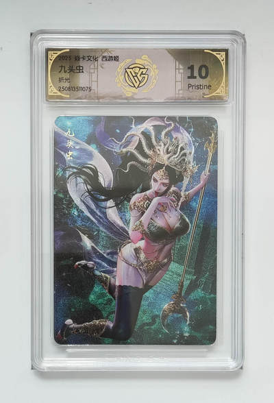 阳大大卡牌拍卖第95期（持续收拍品，周五晚上九点截拍，进群福利早知道） - 【10P】焱卡文化 西游姬 巴丁 九头虫 折光075