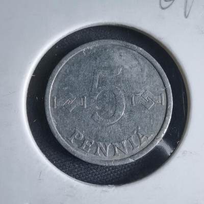 沼泽如烟--第969场 - 芬兰1979年5芬尼