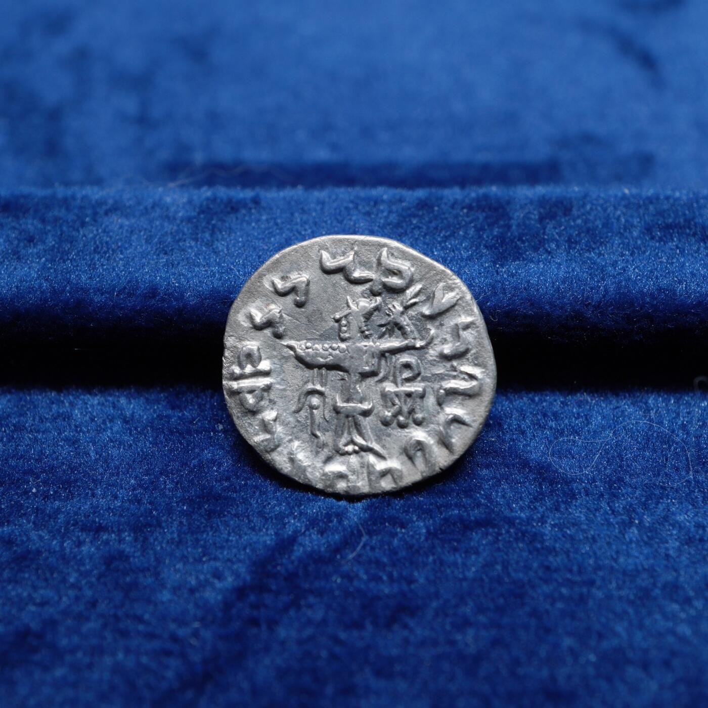 琋语集藏2026年02月欧洲古典打制币拍卖 印度-希腊 阿波罗多托斯二世1德银币