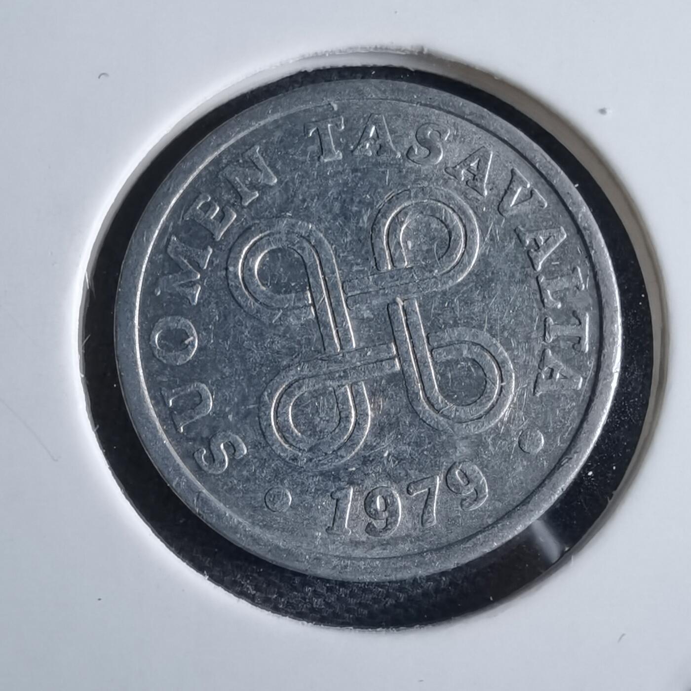 沼泽如烟--第969场 芬兰1979年5芬尼