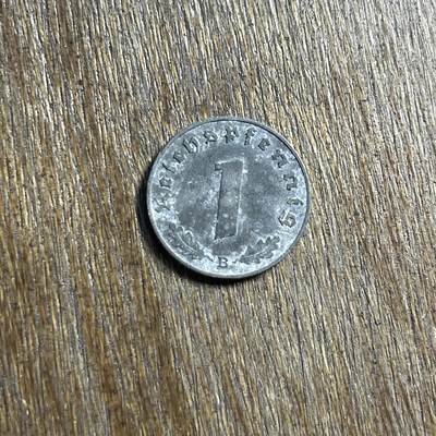 【春节前最后一拍，下一场3.3号】★第139场★散币场。不寄存，30包邮。不满30元，支付5元运费。《接受代拍 代送NGC评级》 - 35【无寄存】1943 万字 1芬尼 锌币