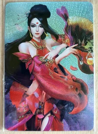 春节前倒数第三场！！龙虎卡牌-七三场（满200元包邮，无佣金，每周六结拍，欢迎送拍） - 粗闪 宁缺 武则天赠卡