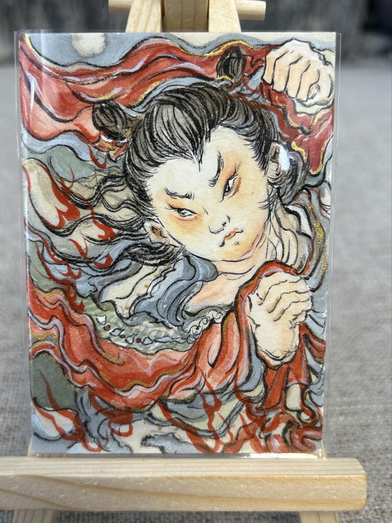 喜灰玩卡拍卖第四期，接代拍，免佣金帮卡友们拍卖，欢迎送拍，释放现金流，让自己有资金可以购买更多喜欢的卡牌，让别的卡友能淘到更多心仪的卡牌 靈屏老师手绘反骨仔卡牌