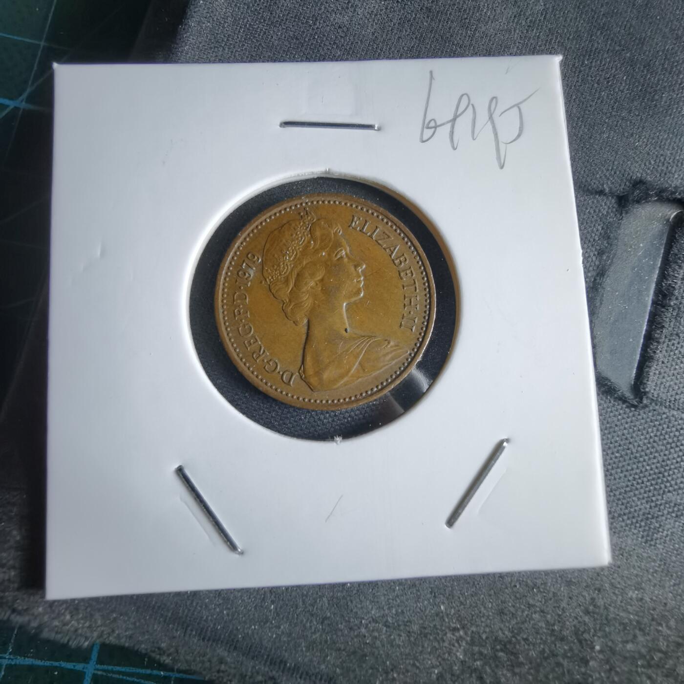 沼泽如烟--第969场 英国1979年1便士