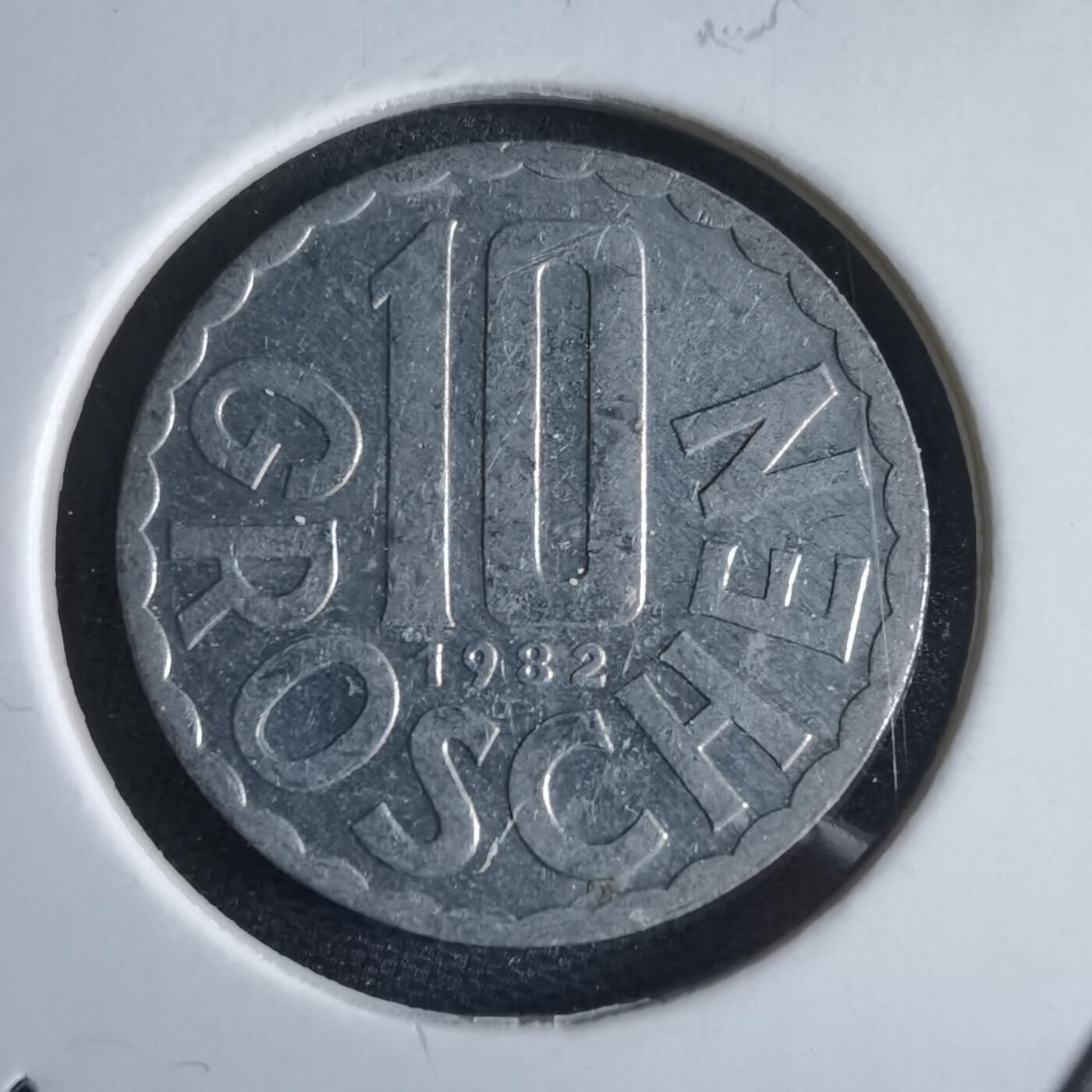 沼泽如烟--第969场 奥地利1982年10格罗申