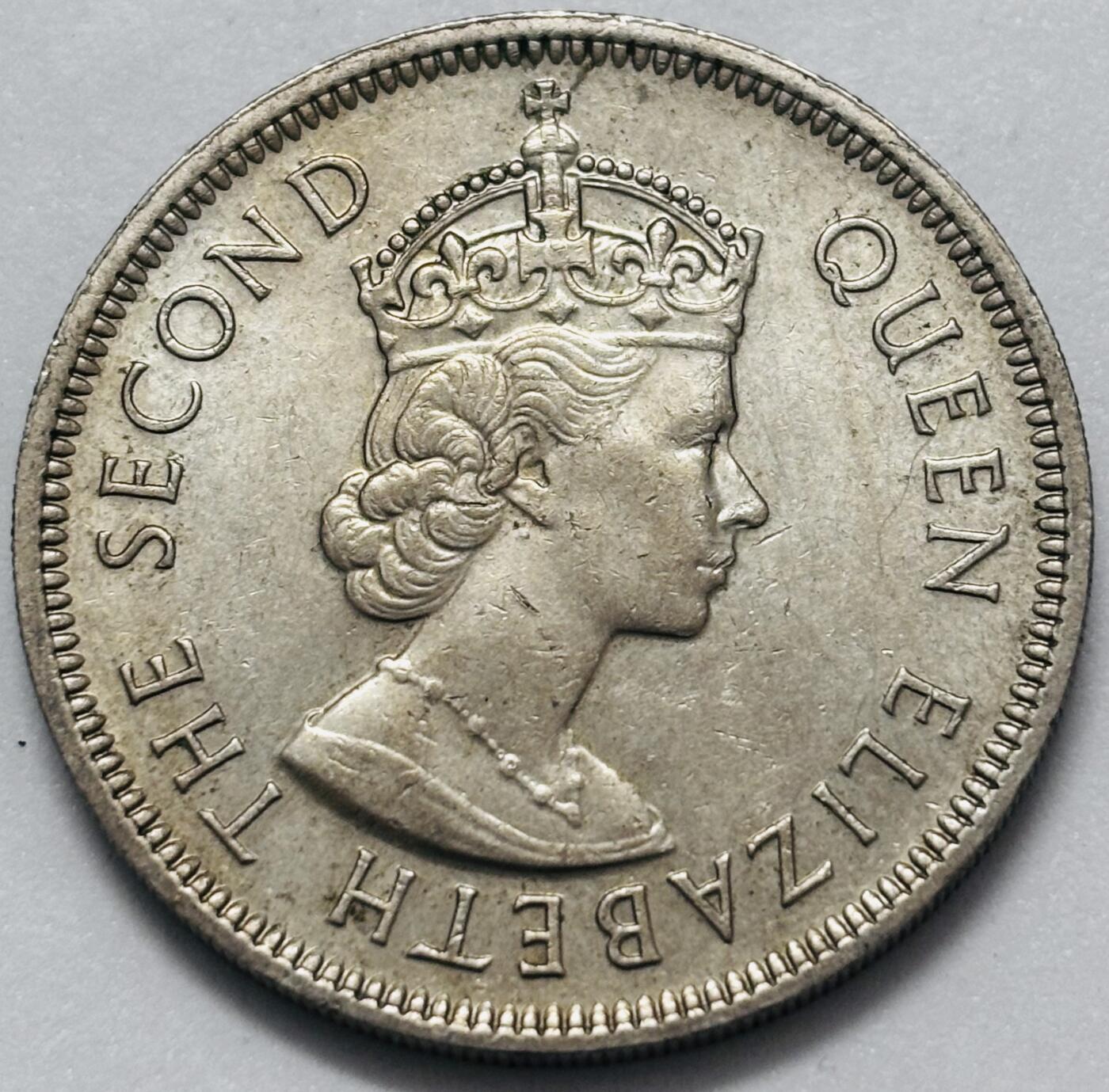 文馨钱币收藏 2026新年第四场（第 290 场）【长期接代拍品】 带光美品  1975 年英属香港大一元