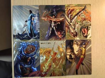 春节前倒数第三场！！龙虎卡牌-七三场（满200元包邮，无佣金，每周六结拍，欢迎送拍） - 粗闪6张 奇点 风云第三弹 一套