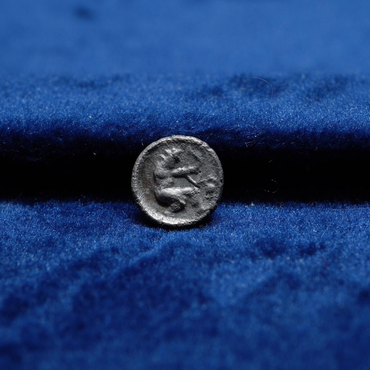 琋语集藏2026年02月欧洲古典打制币拍卖 古希腊西里西亚大力神持弓奥波银币