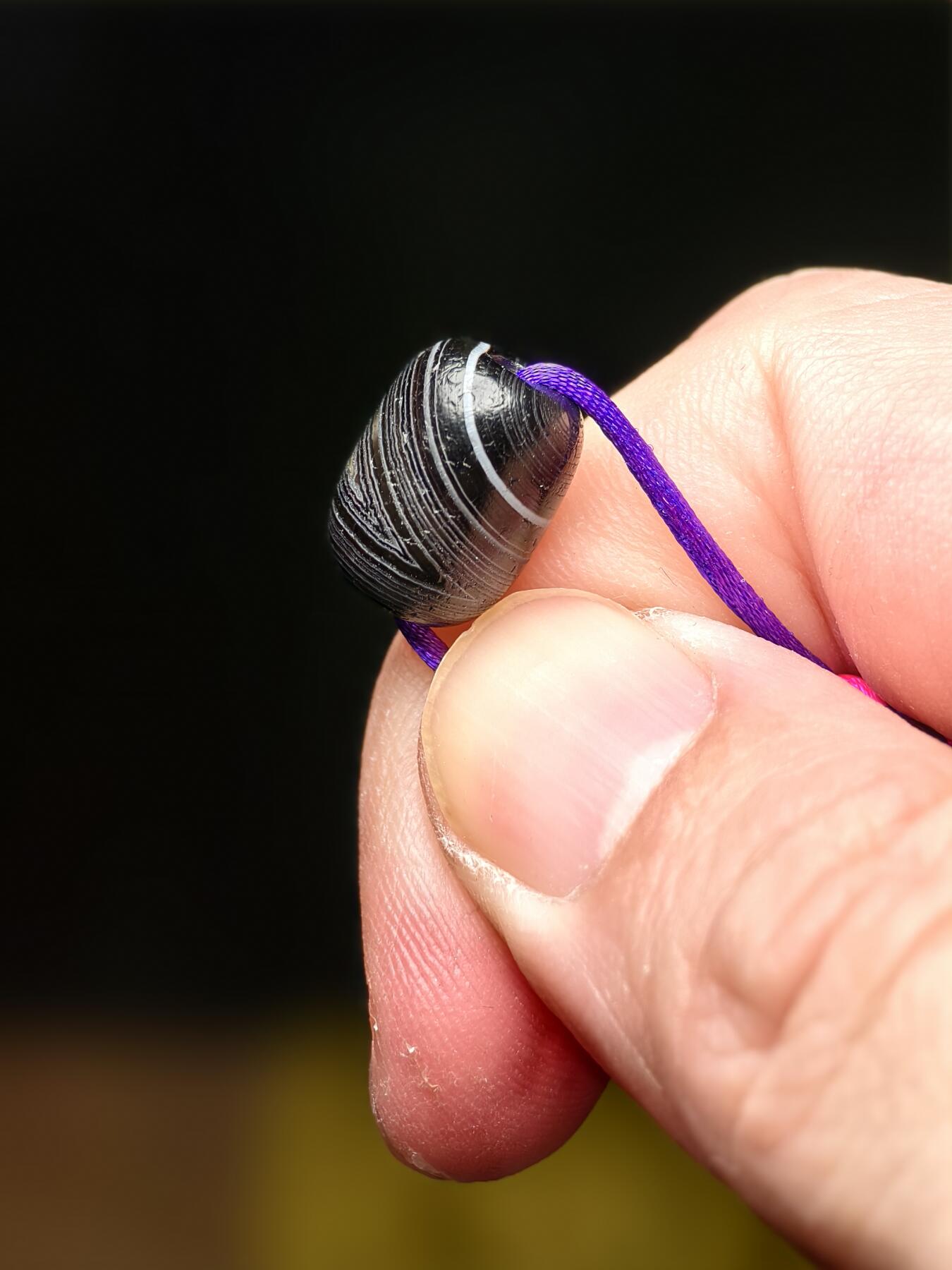 抚柳草堂-第十期章牌钱币  奖章勋章限时免佣 满百包邮 放漏专场 15世纪缠丝玛瑙珠 闻德评级尺寸见标签 适合配串