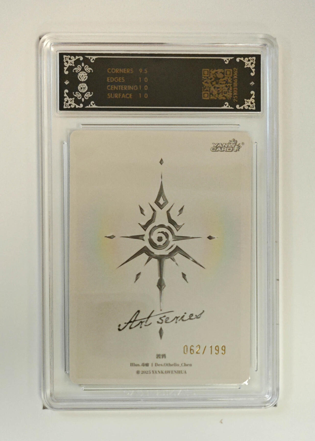 阳大大卡牌拍卖第96期（持续收拍品，周五晚上九点截拍，进群福利早知道） 【限编10P】焱卡文化 Art系列×毒瘤 渡鸦 限编062/199