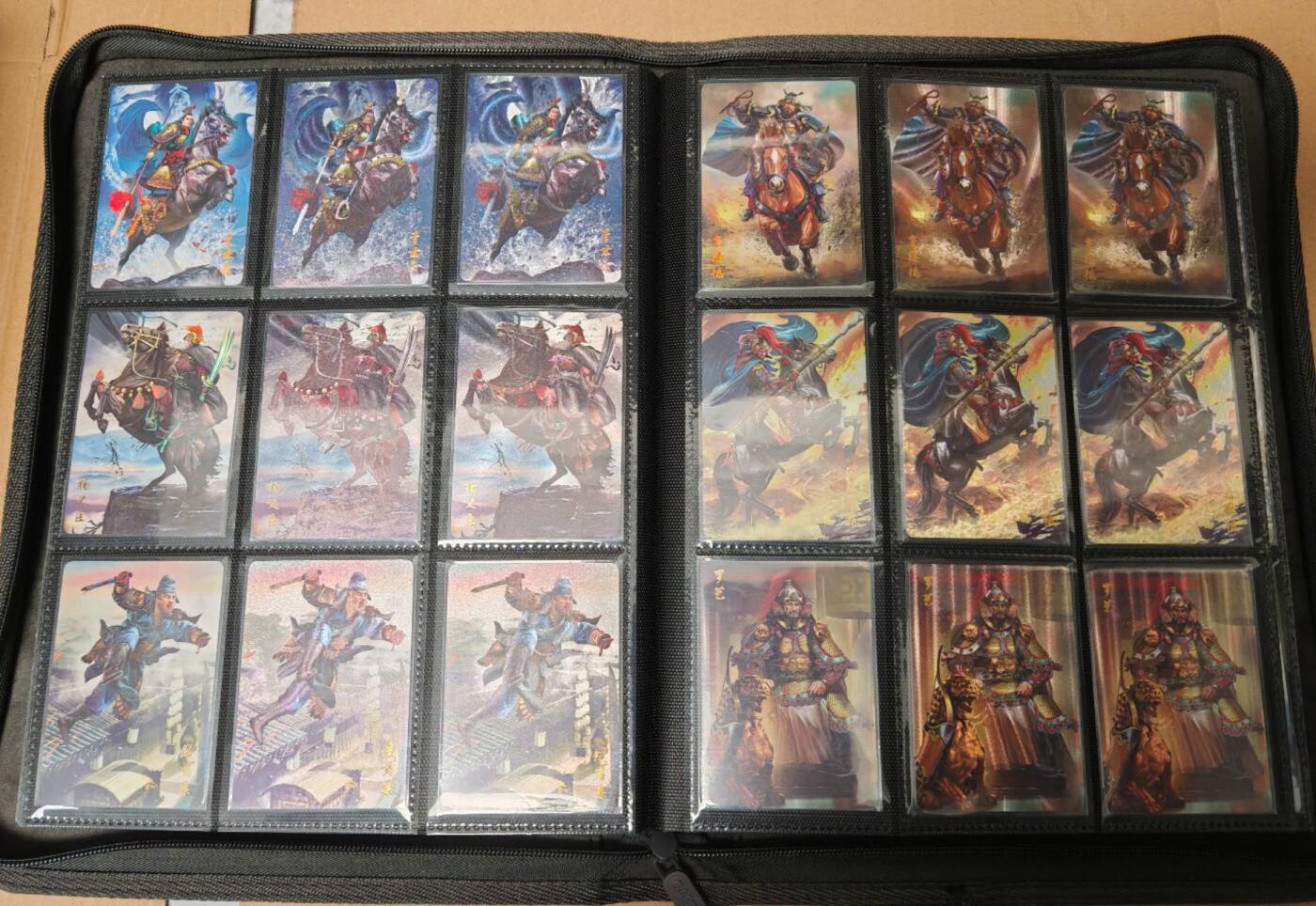 趣卡卡拍No.23期（无佣金免手续费，分享成交有奖） 【三工艺】燎原卡牌-胡子怪兽 隋唐演义 金彩+半粗+全粗+特卡（具体数量见图）（不含卡册）