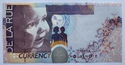 2026第2场（总第229期）：精品测试钞、连体钞综合场 - 德纳罗DLR “婴儿房”单面纸质测试钞过程稿UNC（有一条浅压痕）